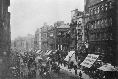 Market Street, Manchester, ca. 1910 von English Photographer